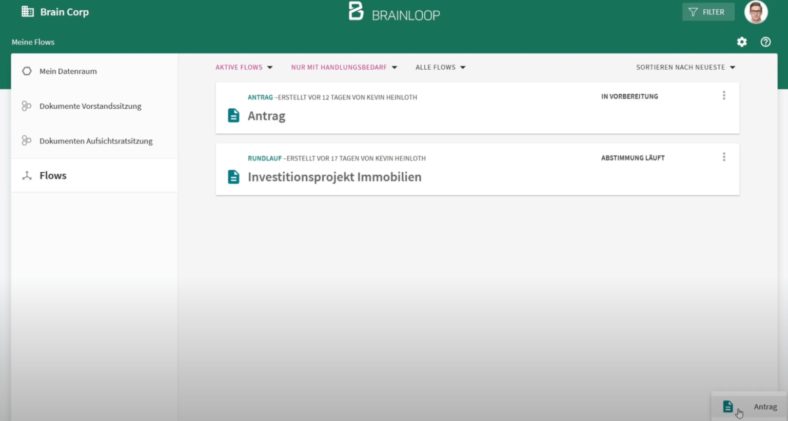 Brainloop Secure Virtual Data Room Overview