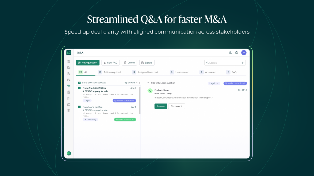 ideals streamlined Q&A
