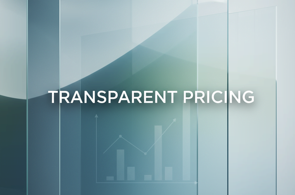 vdr transparent pricing