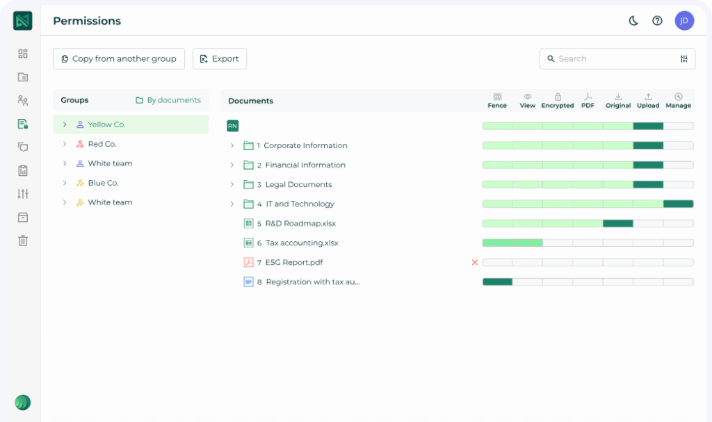 Ideals VDR interface