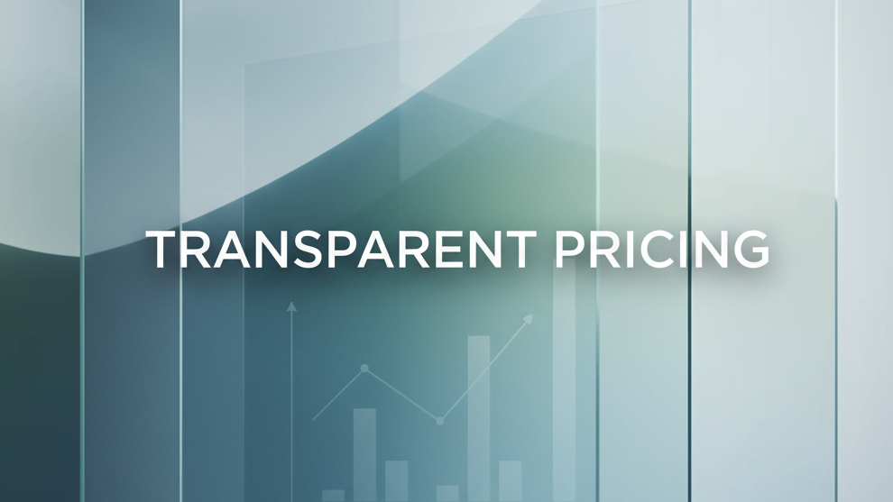 vdr transparent pricing